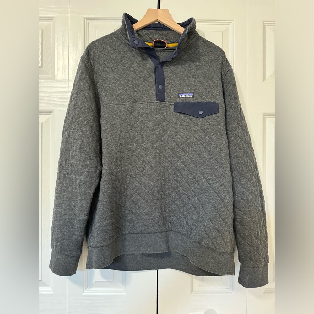 Patagonia Quilted Snap T Large